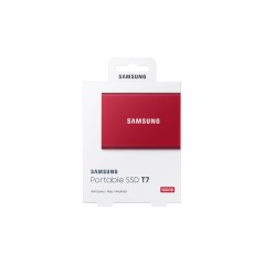 Vendita Samsung Hard Disk Esterni Hard Disk esterno Samsung 500GB T7 MU-PC500R rosso MU-PC500R/WW