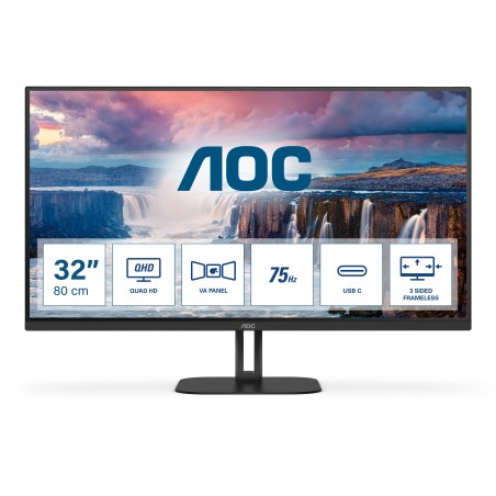 Vendita Aoc Monitor Led Monitor 32 AOC Q32V5CE/BK Q32V5CE/BK