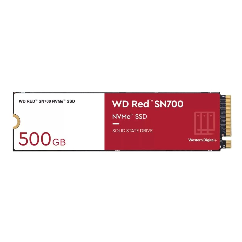 Western Digital RED M.2 SN700 500GB NAS NVME PCIe Express Gen3.0 x4 WDS500G1R0C