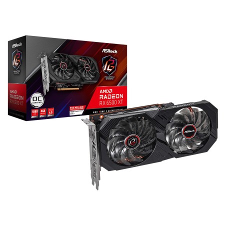 Vendita Asrock Schede Video Ati Amd ASRock Radeon RX 6500 XT 4GB Phantom Gaming D OC 90-GA3DZZ-00UANF