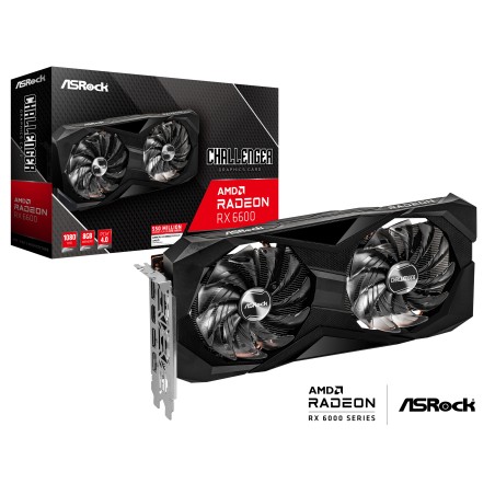 Vendita Asrock Schede Video Ati Amd ASRock Radeon RX 6600 8GB Challenger D OC 90-GA2RZZ-00UANF
