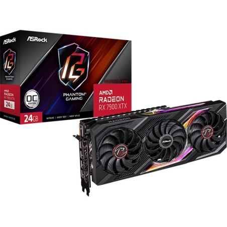 Vendita Asrock Schede Video Ati Amd ASRock Radeon RX 7900 XTX 24GB Phantom Gaming OC 90-GA3YZZ-00UANF
