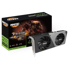 Vendita Inno3D Schede Video Nvidia Inno3D GeForce® RTX 4070 12GB SUPER Twin X2 N407S2-126X-186162N
