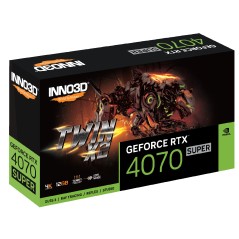 Vendita Inno3D Schede Video Nvidia Inno3D GeForce® RTX 4070 12GB SUPER Twin X2 N407S2-126X-186162N