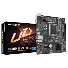 Vendita Gigabyte Schede Madri Socket 1700 Intel DDR4 Gigabyte 1700 GA-H610M H V3 DDR4 H610M H V3 DDR4