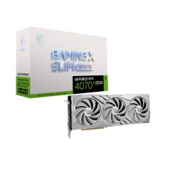 Vendita Msi Schede Video Nvidia Msi GeForce® RTX 4070 TI SUPER 16GB Gaming X Slim White V513-626R