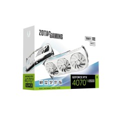 Vendita Zotac Schede Video Nvidia ZOTAC GeForce® RTX 4070 TI SUPER 16GB Trinity OC White Edition ZT-D40730Q-10P
