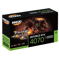 Vendita Inno3D Schede Video Nvidia Inno3D GeForce® RTX 4070 Ti 12GB SUPER TWIN X2 N407TS2-166X-186156N