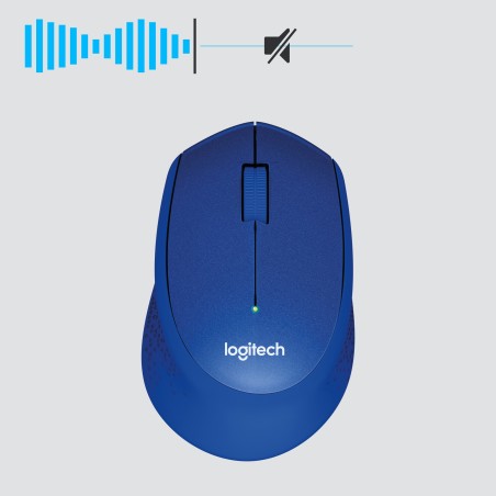 Mouse Logitech M330 Silent plus blu (910-004910)