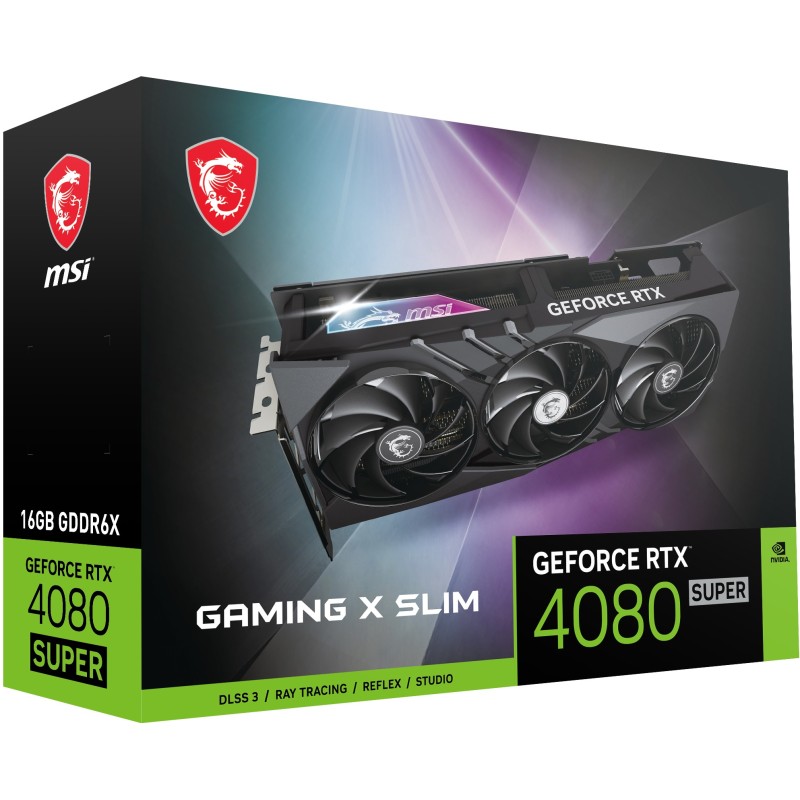 Msi GeForce® RTX 4080 SUPER 16GB Gaming X Slim