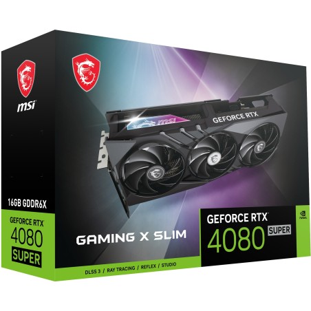 Vendita Msi Schede Video Nvidia Msi GeForce® RTX 4080 SUPER 16GB Gaming X Slim V511-228R