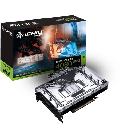 Vendita Inno3D Schede Video Nvidia Inno3D GeForce® RTX 4080 16GB SUPER iCHILL Frostbite C408S-166XX-1870FB