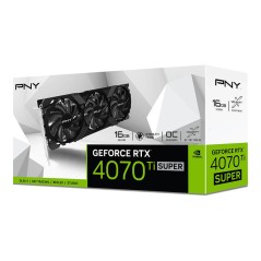 Vendita Pny Schede Video Nvidia PNY GeForce® RTX 4070 TI SUPER 16GB VERTO Triple Fan OC VCG4070TS16TFXPB1-O