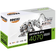 Vendita Inno3D Schede Video Nvidia Inno3D GeForce® RTX 4070 12GB SUPER Twin X2 OC White N407S2-126XX-186162W