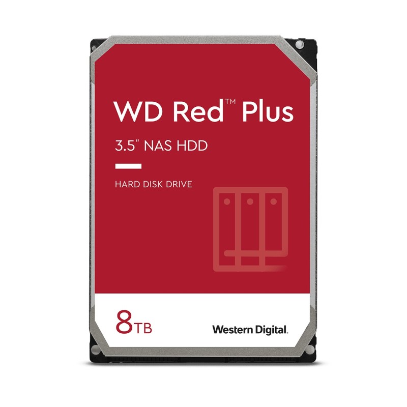Hard Disk 3.5 Western Digital 8TB Red Plus WD80EFPX