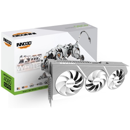 Vendita Inno3D Schede Video Nvidia Inno3D GeForce® RTX 4080 16GB SUPER X3 OC White N408S3-166XX-18703259