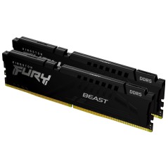Vendita Kingston Technology Memoria Ram Ddr5 Memoria Ram Kingston Ddr5 16GB 5600 Kingston FURY Beast EX KF556C36BBEK2-16 KIT ...