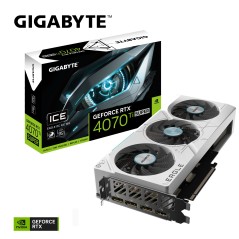 Vendita Gigabyte Schede Video Nvidia Gigabyte GeForce® RTX 4070 Ti SUPER 16GB EAGLE OC ICE GV-N407TSEAGLEOCICE-16GD