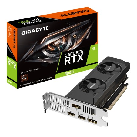 Vendita Gigabyte Schede Video Nvidia Gigabyte GeForce® RTX 3050 6GB OC Low Profile GV-N3050OC-6GL