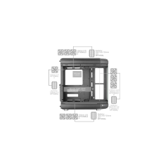 MARS GAMING MC-3T TRIPLO VETRO TEMPERATO BLACK