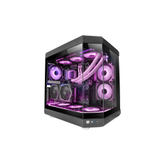 Vendita Mars Gaming Case MARS GAMING MC-3T TRIPLO VETRO TEMPERATO BLACK MC3T