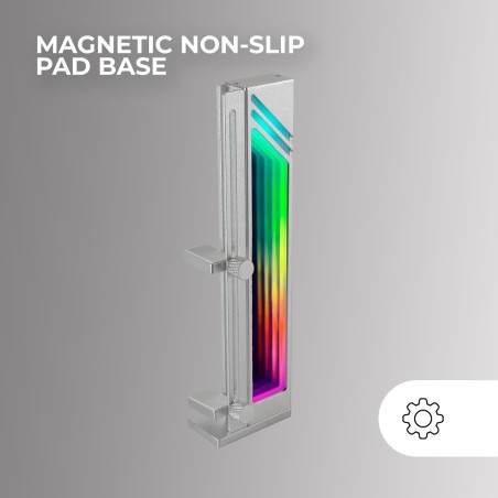 Vendita Mars Gaming Schede Video Ati Amd Mars Gaming MCA-GCB Supporto per Scheda Grafica ARGB Infinity Argento MCAGCB