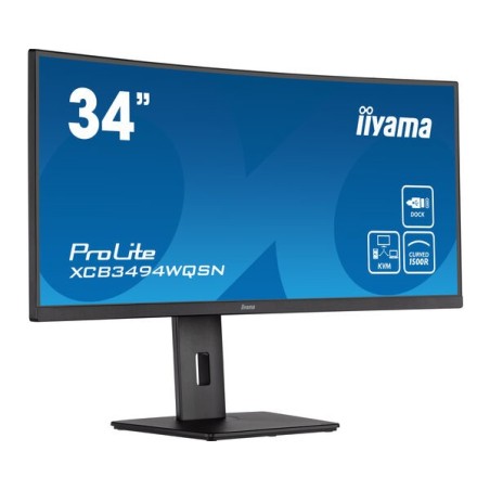 Vendita Iiyama Monitor Led Monitor 34 Iiyam ProLite XCB3494WQSN-B5 Curved XCB3494WQSN-B5