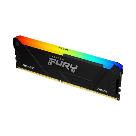 Vendita Kingston Technology Memoria Ram Ddr4 Memoria Ram Kingston DDR4 16GB 3600 FURY Beast RGB KF436C18BB2A/16 KF436C18BB2A/16