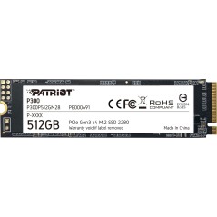 Vendita Patriot Hard Disk Ssd M.2 Patriot M.2 P300 512GB PCIe 3.0 P300P512GM28 P300P512GM28