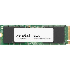 Vendita Crucial Hard Disk Ssd M.2 Crucial M.2 1TB E100 CT1000E100SSD8 PCIe NVME PCIe 4.0 x4 CT1000E100SSD8