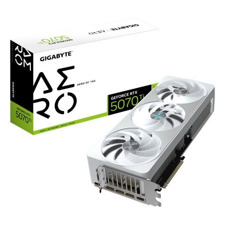 Vendita Gigabyte Schede Video Nvidia Gigabyte GeForce® RTX 5070TI 16GB AERO OC GV-N507TAERO OC-16GD