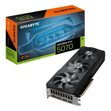Vendita Gigabyte Schede Video Nvidia Gigabyte GeForce® RTX 5070 12GB EAGLE OC GV-N5070EAGLE OC-12GD
