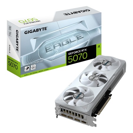 Vendita Gigabyte Schede Video Nvidia Gigabyte GeForce® RTX 5070 12GB EAGLE OC ICE GV-N5070EAGLEOC ICE-12GD