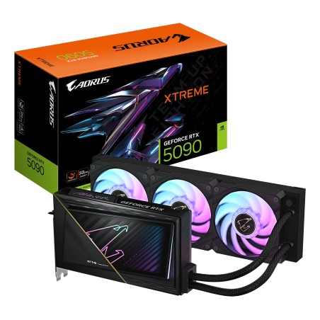 Vendita Gigabyte Schede Video Nvidia Gigabyte GeForce® RTX 5090 32GB AORUS XTREME WATERFORCE GV-N5090AORUSX W-32GD