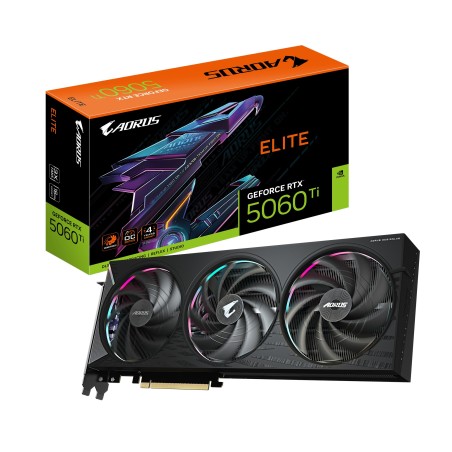 Vendita Gigabyte Schede Video Nvidia Gigabyte GeForce® RTX 5060 TI 16GB Aorus Elite GV-N506TAORUS E-16GD