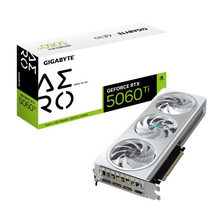 Vendita Gigabyte Schede Video Nvidia Gigabyte GeForce® RTX 5060 TI 8GB Aero OC GV-N506TAERO OC-8GD