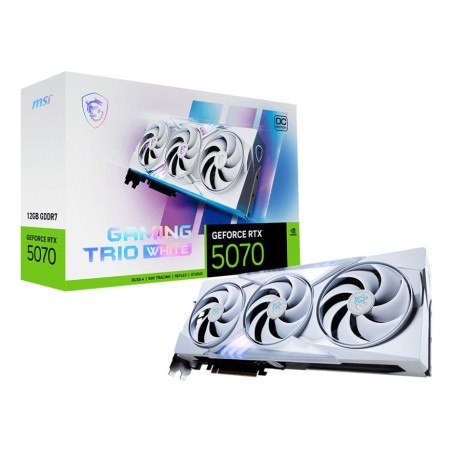 Vendita Msi Schede Video Nvidia MSI GeForce® RTX 5070 12GB GAMING TRIO OC WHITE V532-021R