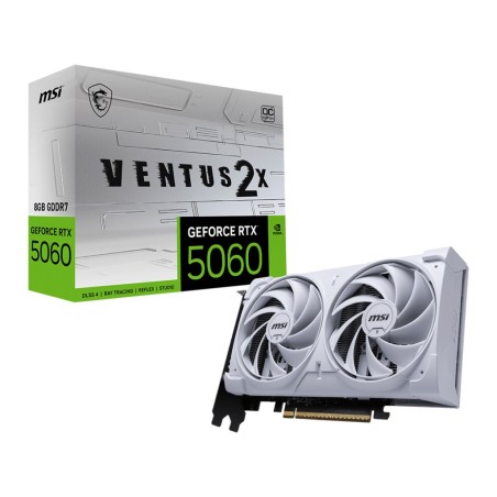 Vendita Msi Schede Video Nvidia MSI GeForce® RTX 5060 8GB Ventus 2X OC WHITE V537-003R