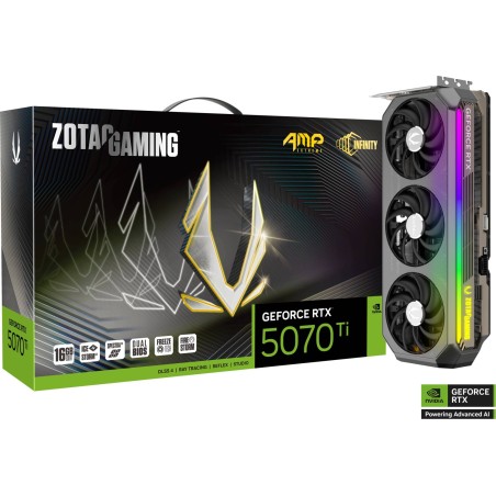 ZOTAC GeForce® RTX 5070TI 16GB AMP Extreme Infinity