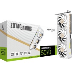 ZOTAC GeForce® RTX 5070 12GB AMP WHITE EDITION