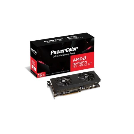 Vendita PowerColor Schede Video Ati Amd PowerColor Radeon RX 7800XT 16GB (Dual Fan) RX7800XT 16G-P