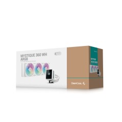 Vendita DeepCool Dissipatori Liquido Aio Per Cpu DEEPCOOL MYSTIQUE 360 ARGB WH TFT 2.8'' R-LX360-WHDSNMCP-G-1 Dissipatore Liq...