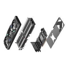 Vendita Pny Schede Video Nvidia PNY GeForce® RTX 5070TI 16GB ARGB Gaming Overclocked Triple Fan VCG5070T16TFXXPB1-O