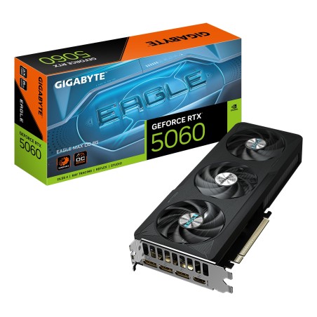 Vendita Gigabyte Schede Video Nvidia Gigabyte GeForce® RTX 5060 8GB Eagle Max OC GV-N5060EAGLEMAX OC-8GD