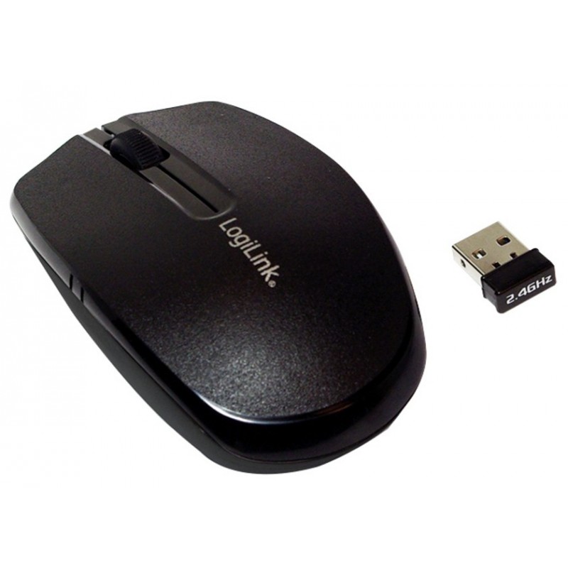 Mouse LogiLink 2.4 GHz 1200 dpi black (ID0114)