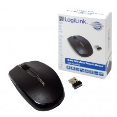 Vendita Logilink Mouse Mouse LogiLink 2.4 GHz 1200 dpi black (ID0114) ID0114