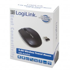 Vendita Logilink Mouse Mouse LogiLink 2.4 GHz 1200 dpi black (ID0114) ID0114