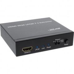 Vendita Inline Video Splitter InLine Separatore - Extractor HDMI In 4K 2K HDMI Out Audio 7.1 + Toslink Audio 65007K