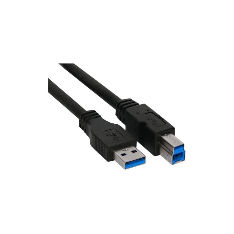InLine Cavo USB 3.0 Type A maschio a Type B maschio nero 3m