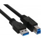 InLine Cavo USB 3.0 Type A maschio a Type B maschio nero 3m